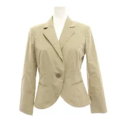 ジバンシィ GIVENCHY テーラードジャケット 1B アウター 38 ベージュ 無地 長袖 572-57084 /YMのサムネイル