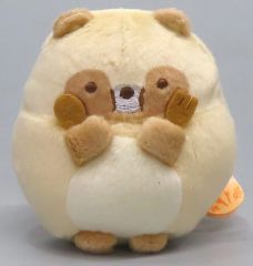 [중고] 봉제인형 다누키(스푼/포크) 테노리 봉제인형 스미코구라시 컬렉션 타누키노 만마루 레스토랑 테마 [스미코구라시] 스미코구라시 숍 한정