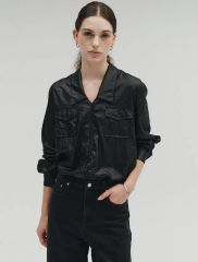 SAINT LAURENT サンローランエディ期 ロシアンデニムシャツ - メルカリ