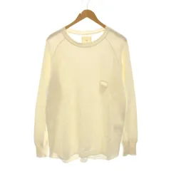 ブフト bukht ワッフルサーマルニット Tシャツ カットソー 1 S 白 ホワイト 長袖 /YMのサムネイル
