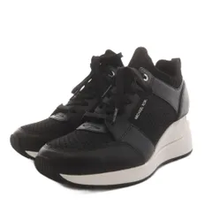 マイケルマイケルコース Michael michael kors スニーカー シューズ インヒール 8.5 黒 ブラック /AN31のサムネイル
