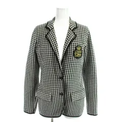 ローレンラルフローレン LAUREN RALPH LAUREN ジャケット 上着 XS 黒 ブラック 白 ホワイト 千鳥格子柄 長袖 テーラードカラー /APのサムネイル