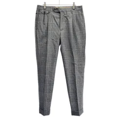 PT01 ピーティーゼロウーノ DRAPER GENTLEMAN FIT チェックスラックスパンツ CPGF21ZP0DRA グレー 48のサムネイル