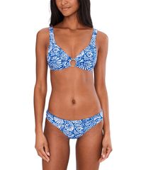 Seafolly Women's Swimsuit Top Only - Seafolly C Shells Triangle Bikini Top Sapphire