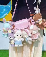 ダックスフンド ぬいぐるみ付き トートバッグ ピンク ダックスフンド ぬいぐるみ付き トートバッグ ピンク - メルカリ