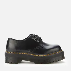 ドクターマーチン レディース シューズ パンプス プラットフォーム Dr Martens 1461 Quad Platform Shoes Black ブラックのサムネイル