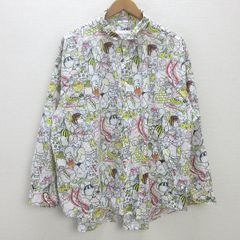 TSUMORI CHISATO ツモリチサト 総柄 シワ加工 シャツ 七分袖 - メルカリ
