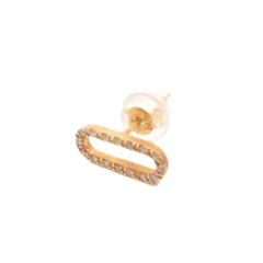 ブランイリス blanciris 美品 片耳 ピアス K18 ゴールド 総重量 0.4g アクセサリー ☆AA★のサムネイル