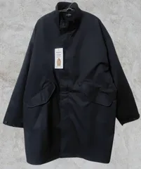 【WORKMAN×OCEANS】colorsストレッチスタンドカラーコートLサイズ/ブラックのサムネイル