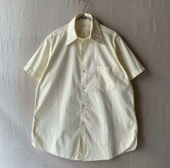 Acne Studios ストライプ 半袖シャツ イエロー - メルカリ