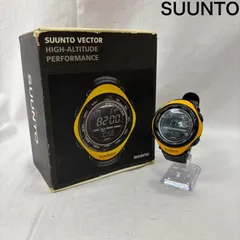 スント Vector yellow クロノグラフ 高度計 気圧/温度計 コンパス メンズ - ISItems【USED】【古着】【中古】50160662のサムネイル