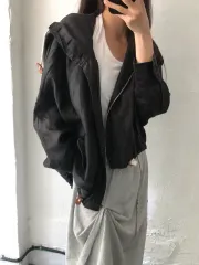 YOHJI YAMAMOTO ヨウジヤマモト ブラック リネン ブレンド WHO ジャケットのサムネイル