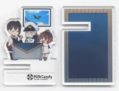 【中古】アクリルスタンド・アクリルパネル 【艦隊これくしょん～艦これ～】アクリルスタンド 加賀＆雪風(珠洲城くるみ) C91/Milkcandy
