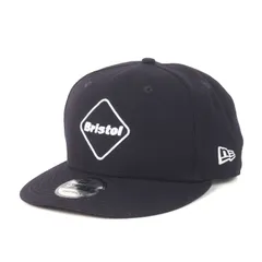 【新品】F.C.Real Bristol エフシーレアルブリストル キャップ ネイビー 紺 サイズ:FREE | NEW ERA エンブレムロゴ ベースボールキャップ (NEW ERA EMBLEM 9FIFTY) | ブランド 帽子 | コラボ 【メンズ】のサムネイル