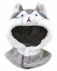 【中古】ぬいぐるみ ポンチョ(オオカミ/グレー) ぬいぐるみ用衣装 「UCHI-NOCO-うちの子-」のサムネイル
