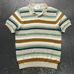 100 ヘンリーコットンズ 25SS マルチパータン 半袖 Tシャツのサムネイル