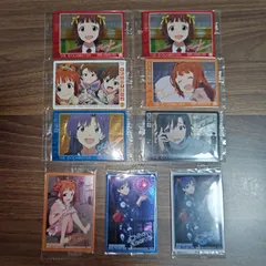 THEIDOLMASTER　ザアイドルマスター　ウエハースカード　天海春香　高槻やよい　如月千早　菊地真　双海亜美　双海真美　未開封品　９枚セット【らくらくメルカリ便発送】まるしち