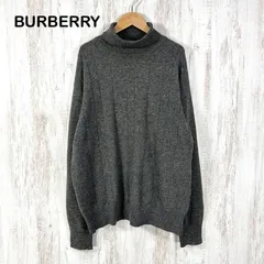 BURBERRY LONDON バーバリーロンドン ウール タートルネック セーター グレーのサムネイル