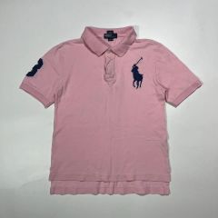 平成ギャルpolo Ralph Laurenピンクビックポニーポロシャツ 160 - メルカリ