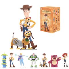 [인기 상품] 시리즈 가챠 가챠 30 주년 블라인드 박스 피규어 소후비 디즈니 (Disney) 토이 스토리 PVC 프리미엄 장난감 TOY 생일 선물 우디 TOP 버즈 캐릭터 콜렉터 전용