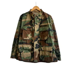 80s~ U.S ARMY BDUジャケット カモフラージュ柄 ミリタリージャケット SIZE MEDIUM SHORT NO.T631のサムネイル
