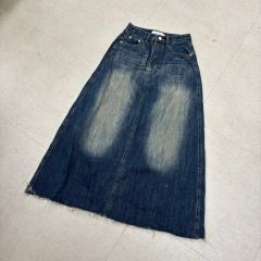 ミューズドゥドゥーズィエムクラス デニムロングスカート ヴィンテージ