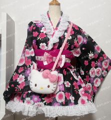 💕𐔌՞⸝⸝ ·⸝⸝ ՞𐦯👑姫ギャル浴衣ドレス大人ミニ【帯付き】 - メルカリ