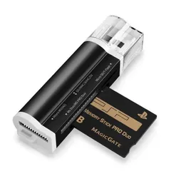 USB2.0 A to Micro MS(M2)/SD/MMC/SD(HC)/DV/MS DUO/MS PRO DUO/Micro SD コンパクトフラッシュ カードリーダー ライター フラッシュメモリー対応 カメラ、PSP、パソコン用メモリーカード　2色選択のサムネイル