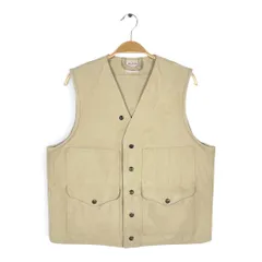 80s フィルソン ヴィンテージ ベスト ダック ハンティングベスト ドライフィニッシュティンクロス FILSON FORESTY SUPPLIERS サイズM相当 古着 CJ0121のサムネイル