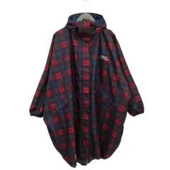 ポロ ラルフローレン POLO RALPH LAUREN レインコート レインポンチョ チェック ロゴ ワンポイント M/Lのサムネイル