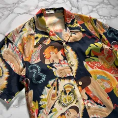 トレンド【Town&Country タウン&カントリー  【商品名】日本製 vintage/半袖 シャツ アロハシャツ/柄シャツのサムネイル