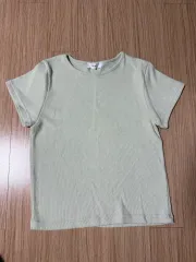 新品ライトミント半袖クロップドフレンチスリーブのサムネイル