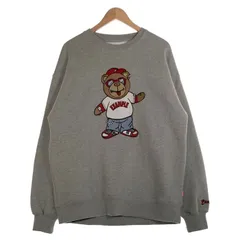 EXAMPLE エグザンプル BB BEAR CREWNECK  クルーネック スウェットトレーナー グレー Size XLのサムネイル