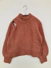 Chico チコ ニット/セーター F ピンク ウール・ニット ナイロン 無地 ショート丈 長袖 タートルネック/ハイネック レディースのサムネイル