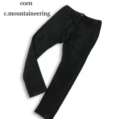 coen c.mountaineering コーエン 通年★ デニム ストレッチ 膝立体 スキニー クライミング パンツ ジーンズ Sz.M メンズのサムネイル