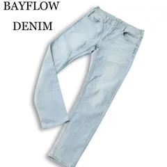 BAYFLOW DENIM ベイフロー ストレッチ★ ウォッシュ加工 スキニー デニム パンツ ジーンズ Sz.3 メンズのサムネイル