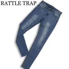 RATTLE TRAP メンズビギ ストレッチ USED加工★ スキニー デニム パンツ ジーンズ Sz.M メンズのサムネイル