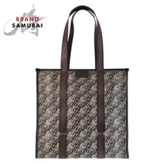 超美品 Berluti ベルルッティ カリグラフィ トワル・マルブフ カバ ドゥ ヴォワヤージュ ブラウン ゴールド金具 トートバッグ 602506【中古】のサムネイル