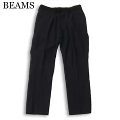 International Gallery BEAMS ビームス 通年★ 切替 スラックス パンツ Sz.M　メンズ ネイビーのサムネイル