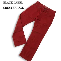 BLACK LABEL CRESTBRIDGE ブラックレーベル クレストブリッジ チェック柄★ スリム ストレッチ パンツ Sz.M メンズのサムネイル