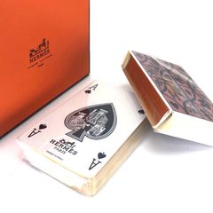 HERMÈS ジャンボサイズ トランプ (グラン・モデール) 希少 極美品