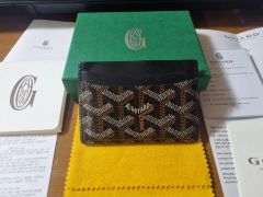 GOYARD ゴヤール サンピエール2 ブラック 高島屋購入 レシート 国内 