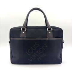 良品 ルイヴィトン ユタ アコマ ビジネス レザー 2WAY A4 バッグ 高級
