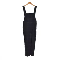 ザラ ベーシック ZARA BASIC オーバーオール オールインワン チェック M 紺 ネイビー 緑 グリーンのサムネイル
