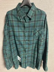 グリーン CHECKERED ポケット シャツ 出品のサムネイル