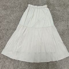 👗フレアスカート アイボリー 白 アーバンリサーチ ロングスカート 美品