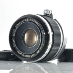 良品】CANON LENS 50mm F2.8 キャノン L39 #174 - メルカリ