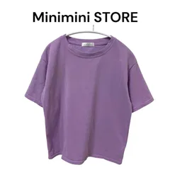 Minimini STORE (ミニミニストア) レディース 半袖 無地 Tシャツ カットソー ラベンダー ワンサイズのサムネイル