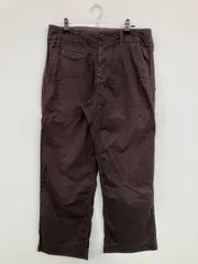 MHL. エムエイチエル チノパンツ M ブラウン クロップド・半端丈 コットン スタンダード 無地 ストレート レギュラー メンズのサムネイル