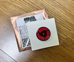 NARUTO 写輪眼 缶バッジ J-WORLD イタチ真伝篇 - メルカリ